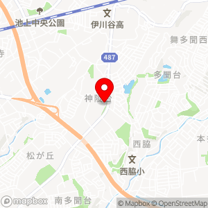 コープこうべ 神陵台の地図
