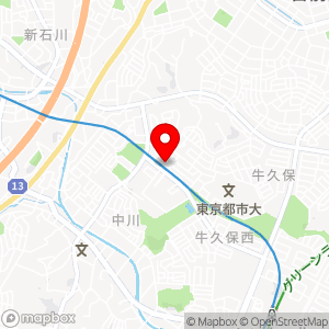 ファミリーマート 中川駅前店の地図