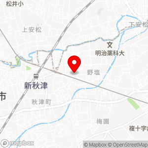ナビパーク 秋津第1の地図