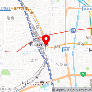 ファミリーマート 名鉄バスセンター店の地図