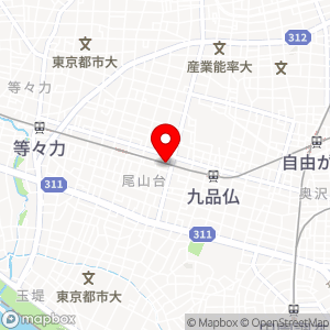 東洋CARMAX 尾山台3丁目の地図
