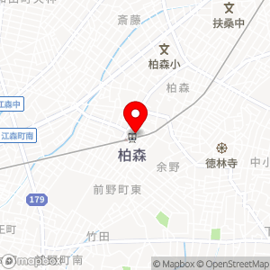 名鉄協商パーキング 柏森駅前の地図