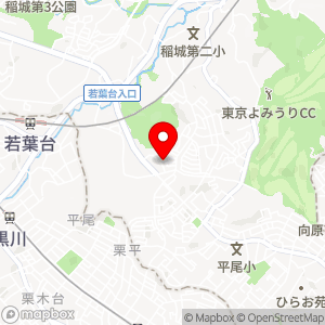 タマパーク 稲城坂浜駐車場の地図