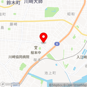 三井のリパーク 川崎池上新町2丁目の地図