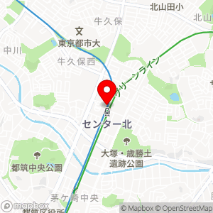 ファミリーマート センター北店の地図