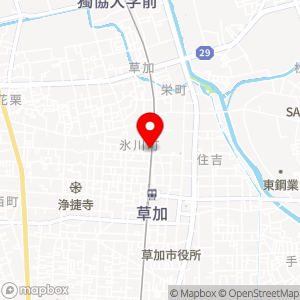 タイムズ 草加氷川町第25の地図