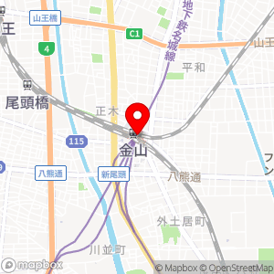 ファミリーマート 名鉄金山駅上りホーム店の地図