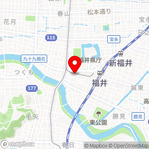 カジマート 福井西武店の地図