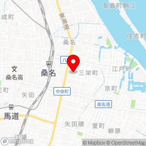 タイムズ 桑名市総合医療センターP1の地図