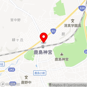 ミニストップ 鹿島神宮駅前店の地図