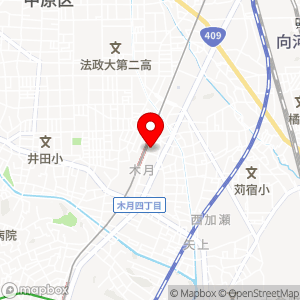 タイムズ 元住吉駅前第8の地図