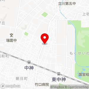 ファミリーマート 昭島中神町店の地図