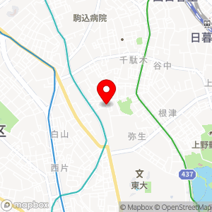 ファミリーマート 文京向丘二丁目店の地図
