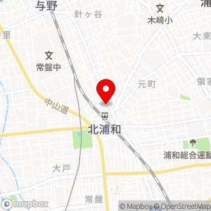 SANパーク 北浦和 1（おみる）の地図
