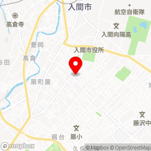 ヨークマート 入間扇台店の地図
