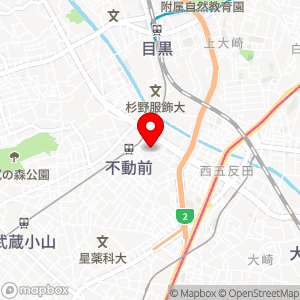 マンマチャオ 不動前店の地図