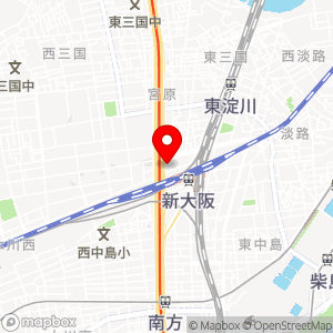 PEN コートヤード・バイ・マリオット新大阪ステーションの地図