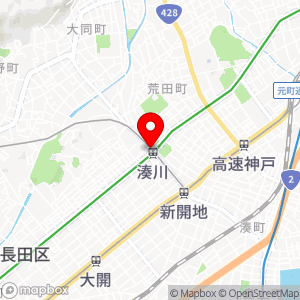 ファミリーマート 湊川駅前店の地図