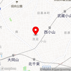 パークジャパン 洗足第1の地図