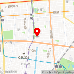 名鉄協商パーキング 久屋南第3の地図