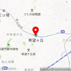 ファミリーマート 相鉄希望ヶ丘駅店の地図