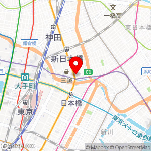 ファミリーマート 日本橋三越前店の地図