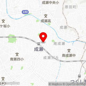 ローソン 町田南成瀬一丁目店の地図