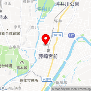 坪井温泉 大福湯の地図