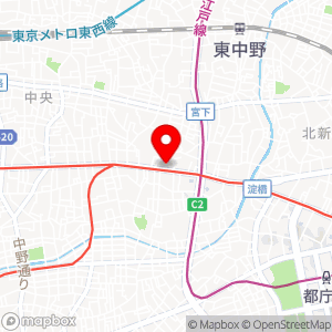 セブン-イレブン 中野坂上駅西店の地図