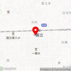 三井のリパーク 国立中1丁目第4の地図