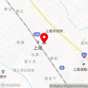 こだわりや 上尾店の地図