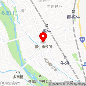 NTTル・パルク 福生第1の地図
