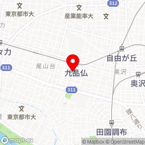 コインパーク 奥沢8丁目の地図