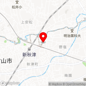 SANパーク ごめんね秋津 1の地図
