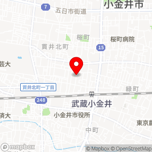 ナビパーク 小金井本町第5の地図