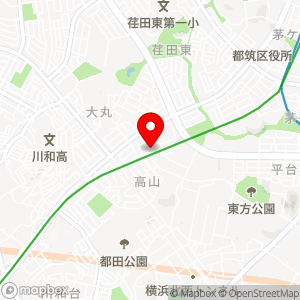 ローソン 都筑ふれあいの丘駅前店の地図