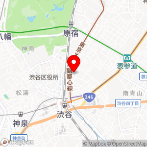 三井のリパーク 渋谷1丁目第10の地図
