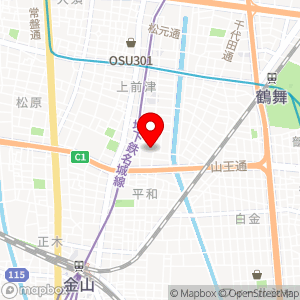 名鉄協商パーキング 大井町第4の地図