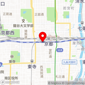 セブン-イレブン 京都駅八条口店の地図