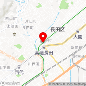 ファミリーマート Uライン長田駅売店の地図