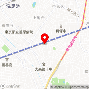 NBパーキング 仲池上第3の地図