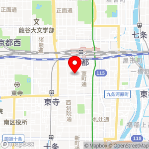 大正湯の地図