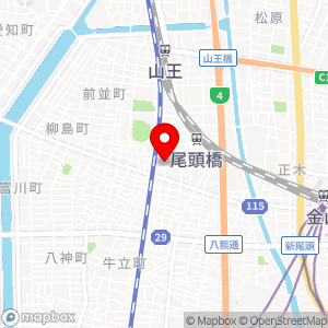 名鉄協商パーキング 尾頭橋公園第6の地図