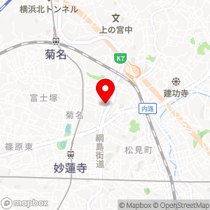 タマパーク 菊名駐車場の地図