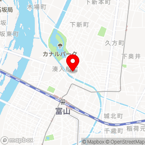 名鉄協商パーキング 富山湊入船町の地図