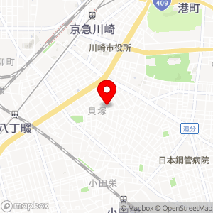 三井のリパーク 川崎貝塚2丁目第2の地図