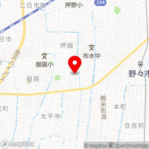 ローソン 野々市本町西店の地図