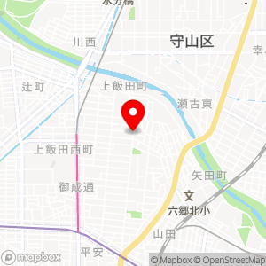 名鉄協商パーキング 上飯田東町5丁目の地図