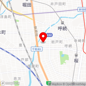 ラッキーパーキング 汐田町の地図