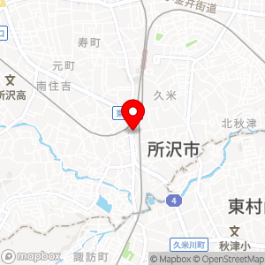 K's PARK 北秋津の地図
